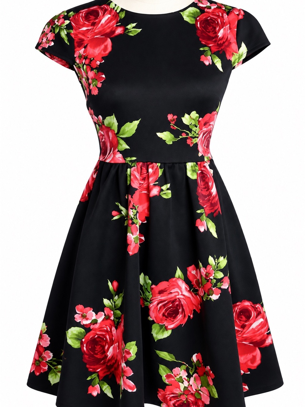 B.DARLIN Cap Sleeve Dress, Sz 5/6